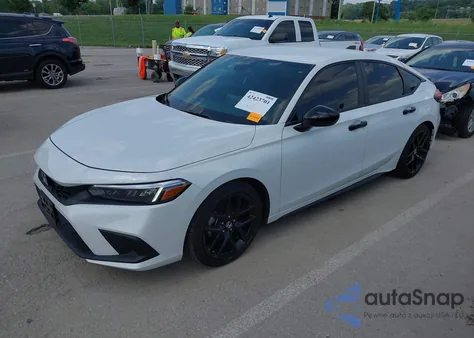 2024 Honda Civic Sport из США, поврежденный, VIN 19XFL2H8XRE015004